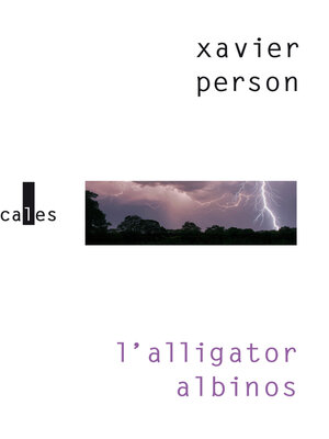 cover image of L'alligator albinos